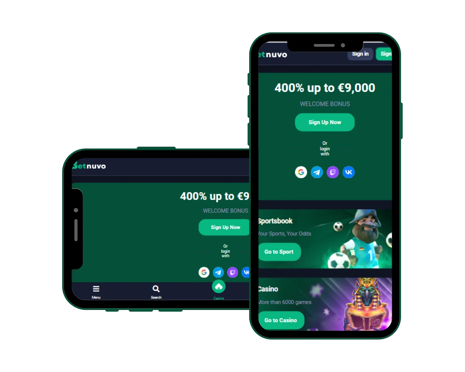 BetNuvo app